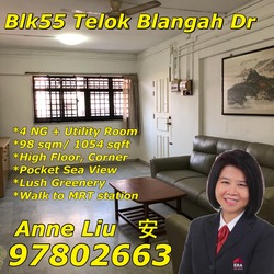Blk 55 Telok Blangah Drive (Bukit Merah), HDB 4 Rooms #181945982